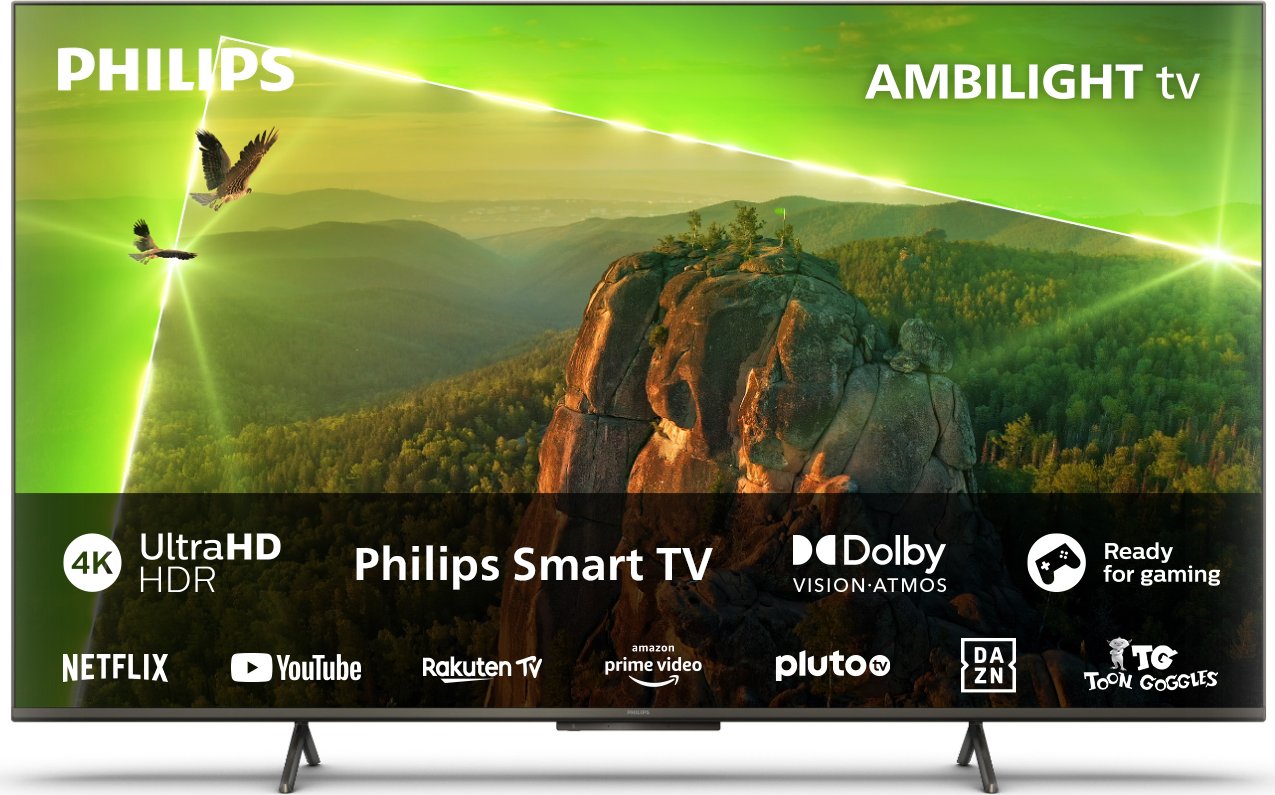 TV LED 55 (139,7 cm) Philips 55PUS8118/12, 4K UHD, Smart TV