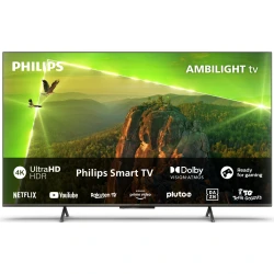 Philips 55PUS8118/12 Televisor 139,7 cm (55``) 4K Ultra HD Smart TV Wifi Cromo | 8718863037249 [1 de 4]