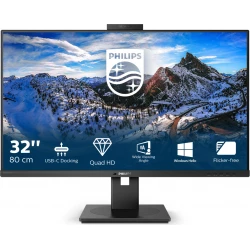 Philips P Line 326p1h 00 Monitor Led Display 80 Cm 31.5p Negro | 326P1H/00 | 8712581768096 | 497,45 euros