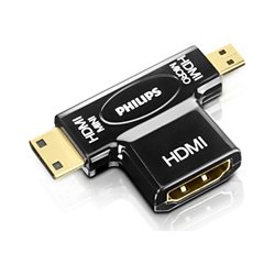 Philips SWV2429W/10 cambiador de género para cable HDMI Min | MGS0000020636 | 6959033844447 | Hay 1 unidades en almacén