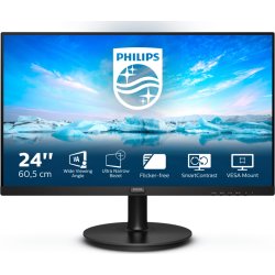 Philips V Line Monitor Led Display 23.8p Pixeles Full Hd Negroor | 241V8LA/00 | 8712581771652