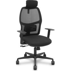 Piqueras y Crespo Silla Alfera sincro malla negra bali negro | 394SM840B840B10B68R65CR | 8435501019664 | Hay 5 unidades en almacén