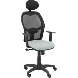 Piqueras y Crespo Silla Alocen malla negra asiento bali gris claro brazos regulables cabecero fijo Piqueras y Crespo Silla Alocen malla negra asiento bali gris | 345SM840B40B10CRNC | 8436586626914 | Hay 11 unidades en almacén