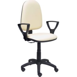 Piqueras y Crespo Silla Ayna similpiel crema con brazos | 04CPSP25BGOLF | 8435501007999 | Hay 22 unidades en almacén