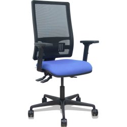Piqueras y Crespo Silla Bormate asincro malla negra asiento bali azu claro brazos 2D ruedas 65mm Piqueras y Crespo Silla Bormate asincro malla negra asiento | 405ASM840B261B2B68R65L | 8435501016557 | Hay 6 unidades en almacén