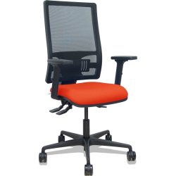 Piqueras y Crespo Silla Bormate asincro malla negra asiento bali naranja oscuro brazos 2D ruedas 65mm Piqueras y Crespo Silla Bormate asincro malla negra asiento | 405ASM840B305B2B68R65L | 8435501016663 | Hay 6 unidades en almacén