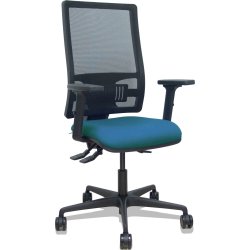 Piqueras y Crespo Silla Bormate asincro malla negra asiento bali verde petróleo brazos 2D ruedas 65mm Piqueras y Crespo Silla Bormate asincro malla negra asiento | 405ASM840B429B2B68R65L | 8435501016618 | Hay 6 unidades en almacén