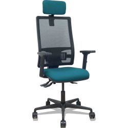 Piqueras y Crespo Silla Bormate asincro malla negra asiento bali verde petróleo brazos 2D ruedas 65mm cabecero regulable Piqueras y Crespo Silla Bormate asincro malla negra asiento | 405ASM840B429B2B68R65CRL | 8435501016847 | Hay 2 unidades en almacén
