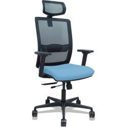 Piqueras y Crespo Silla Haches traslack malla negra asiento bali azul cielo brazos 2D ruedas 65mm cabecero regulable Piqueras y Crespo Silla Haches traslack malla negra asiento | 395TKM840B13B2DB68R65CR | 8435501017073 | Hay 1 unidades en almacén