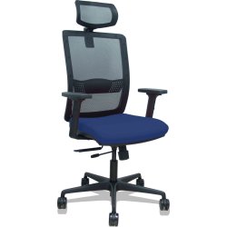 Piqueras y Crespo Silla Haches traslack malla negra asiento bali azul marino brazos 2D ruedas 65mm cabecero regulable Piqueras y Crespo Silla Haches traslack malla negra asiento | 395TKM840B200B2DB68R65CR | 8435501017103 | Hay 17 unidades en almacén