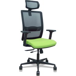 Piqueras y Crespo Silla Haches traslack malla negra asiento bali pistacho brazos 2D ruedas 65mm cabecero regulable Piqueras y Crespo Silla Haches traslack malla negra asiento | 395TKM840B22B2DB68R65CR | 8435501017134 | Hay 17 unidades en almacén