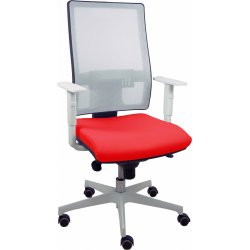Piqueras y Crespo Silla Horna sincro malla blanca bali rojo  | 10SM10B350B4BRP | 8435501013617 | Hay 12 unidades en almacén