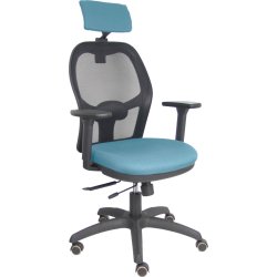 Piqueras y Crespo Silla Jorquera traslack malla negra asiento bali azul cielo brazos 3D cabecero regulable Piqueras y Crespo Silla Jorquera traslack malla negra asient | 15TKM840B13B3DRPCR | 8436586628284 | Hay 7 unidades en almacén
