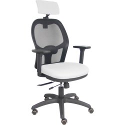 Piqueras y Crespo Silla Jorquera traslack malla negra asiento bali blanco brazos 3D cabecero regulable Piqueras y Crespo Silla Jorquera traslack malla negra asient | 15TKM840B10B3DRPCR | 8436586628147 | Hay 7 unidades en almacén