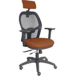 Piqueras y Crespo Silla Jorquera traslack malla negra asiento bali marrón brazos 3D cabecero regulable Piqueras y Crespo Silla Jorquera traslack malla negra asient | 15TKM840B363B3DRPCR | 8436586628222 | Hay 7 unidades en almacén