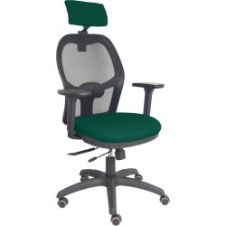 Piqueras y Crespo Silla Jorquera traslack malla negra asiento bali verde botella brazos 3D cabecero regulable Piqueras y Crespo Silla Jorquera traslack malla negra asient | 15TKM840B426B3DRPCR | 8436586628109 | Hay 7 unidades en almacén