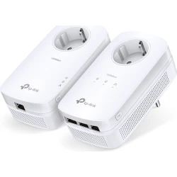 PLC TP-LINK HOMEPLUG AV1300 3P ETHERNET GIGA PASS THROUGH KI | TL-PA8033PKIT | 6935364084004 | Hay 6 unidades en almacén