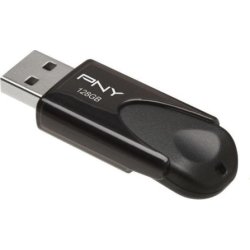 PNY Attaché 4 unidad flash USB USB 2.0 tipo A 128GB Negro | FD128ATT4-EF | 3536403352806 | Hay 62 unidades en almacén