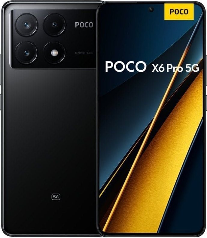 Poco X6 Pro 5g 8 256gb Negro Smartphone  POCO X6P 5G 8-256 BK - Innova  Informática : Smartphones/móviles libres