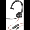POLY Blackwire 3310-M Microsoft Teams Certified USB-A Mono Headset | (1)