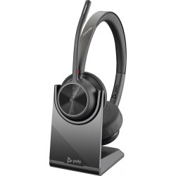 Poly Voyager 4320-m Microsoft Teams Certified Headset With Charge | 77Z32AA | 0197029611628