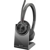 POLY Voyager 4320-M Microsoft Teams Certified Headset with charge stand | (1)