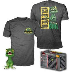 Pop & tee jurassic park clever raptor  funko + camiseta tall | 889698476300 | 0889698476300 | Hay 31 unidades en almacén