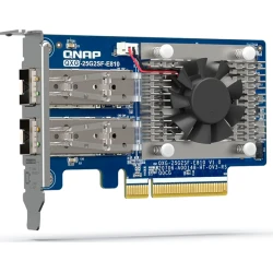 QNAP QXG-25G2SF-E810 adaptador y tarjeta de red Interno Fibra 25000 Mbit/s | 4711103084236 [1 de 8]