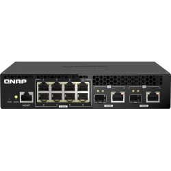 QNAP switch Gestionado L2 Gigabit 10G (10/100/1000) Energͭa | QSW-M2108R-2C | 4713213518762 | Hay 3 unidades en almacén