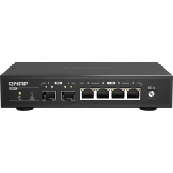QNAP switch No administrado 2.5G Ethernet 10G | QSW-2104-2S | 4713213518816 | Hay 1 unidades en almacén