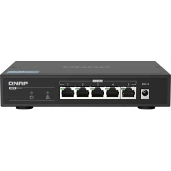 Qnap Switch No Administrado Gigabit Ethernet (10/100/1000) Negro | QSW-1105-5T | 4713213517581