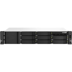 QNAP TS-864EU-RP-8G servidor de almacenamiento NAS Bastidor (2U) Ethernet Negro | 4711103082188 [1 de 6]