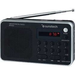RADIO PORT́TIL SUNSTECH AM FM 70 PRESINTONIAS ALTAVOZ 1.4W  | RPDS32SL | 8429015014857 | Hay 30 unidades en almacén