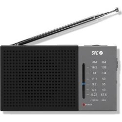 RADIO SPC JETTY LITE FM AM ANTENA TELESCOPICA CONTROL DE VOLUMEN CONEXION AURICULARES 3.5MM RED+PILAS AA 4584N RADIO SPC JETTY LITE FM AM ANTENA TELESCOPICA CONTROL DE VOL | 4584N | 8436542857697 | Hay 15 unidades en almacén
