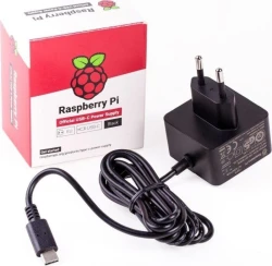 RASPBERRY Pi USB-C FUENTE DE ALIMENTACION 5.1V 3A NEGRO 1873 | 1873425 | 0644824914886 | Hay 46 unidades en almacén
