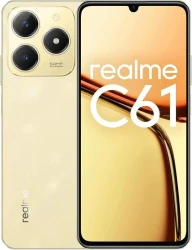 Realme C61 6/256Gb Oro Smartphone | 631011003017 | 6941764436015 | Hay 61 unidades en almacén
