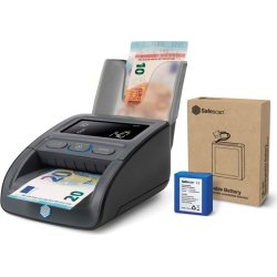 Safescan 155-S Komplett detector de billetes falsos Negro | 112-0732 | 8717496338501 | Hay 15 unidades en almacén