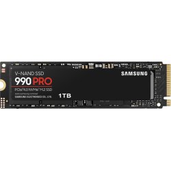 Samsung 990 Pro M.2 1000 Gb Pci Express 4.0 V-nand Mlc Nvme | MZ-V9P1T0BW | 8806094215021 | 124,90 euros