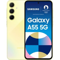 Samsung Galaxy A55 5G 8/128Gb Amarillo Smartphone | SM-A556BZYAEUB | 8806095467559 | Hay 3 unidades en almacén