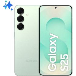 Samsung Galaxy S25 5G 12/128Gb Menta Smartphone | SM-S931BLGDEUB | 8806095852904 | Hay 4 unidades en almacén