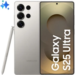 Samsung Galaxy S25 Ultra 5G 12/256Gb Gris, Titanio | SM-S938BZTDEUB | 8806095860237 | Hay 2 unidades en almacén