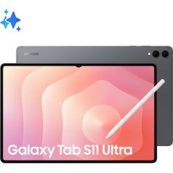 Samsung Galaxy Tab S11 Ultra 256 GB 37,1 cm (14.6``) 12 GB Wi-Fi 7 (802.11be) Gris Samsung Galaxy Tab S11 Ultra 256 GB 37,1 cm (14.6``) 12 GB W | SM-X930NZAREUE | 8806097711414 | Hay 8 unidades en almacén
