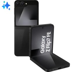 Samsung Galaxy Z Flip7 FE 5G 8/128Gb Negro Smartphone | SM-F761BZKGEUE | 8806097428428 | Hay 30 unidades en almacén