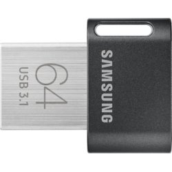 Samsung MUF-64AB Fit Plus Memoria USB 3.1 64gb gris plata MU | MUF-64AB/APC | 8801643233495 | Hay 40 unidades en almacén