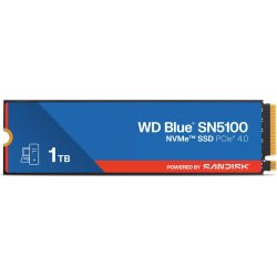 SanDisk WD Blue SN5100 1 TB M.2 PCI Express 4.0 NVMe QLC 3D  | WDS100T5B0E-00CPE0 | 0718037906256 | Hay 25 unidades en almacén