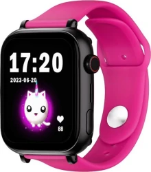 Save Family PLUS SmartWatch con GPS y llamada Negro Correa s | GPSSWPNEGRSILFUCSIA | 8495390778301 | Hay 40 unidades en almacén