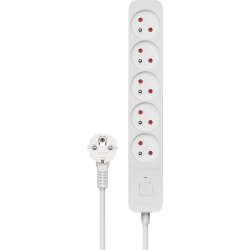 Savio Power strip 5 sockets 3m white LZ-09 5 salidas AC Tipo F Blanco Savio Power strip 5 sockets 3m white LZ-09 5 salidas AC Tipo | SAVLZ-09 | 5901986047841 | Hay 16 unidades en almacén