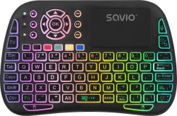 Savio SAVMKW-04 teclado para móvil QWERTY Inglés de EE. UU. USB Tipo C Negro Savio SAVMKW-04 teclado para móvil QWERTY Inglés de EE. UU | 5901986048695 | Hay 3 unidades en almacén