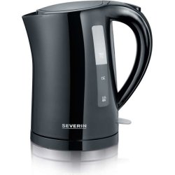 Severin WK 3498 tetera eléctrica 1,5 L 2200 W Negro | 4008146025358 | 4008146025358 | Hay 100 unidades en almacén