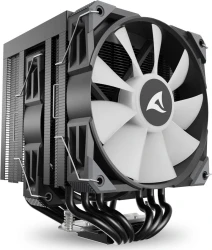 Sharkoon A60 RGB Procesador Refrigerador de aire 12 cm Negro | 4044951042050 | 4044951042050 | Hay 3 unidades en almacén